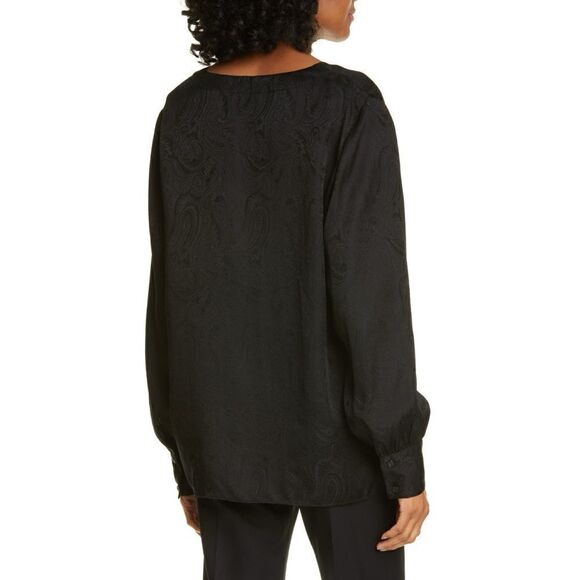 Nili Lotan Lucena Silk Blouse - Picture 3 of 9